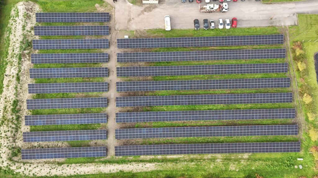 Centrale solaire photovoltaïque au sol