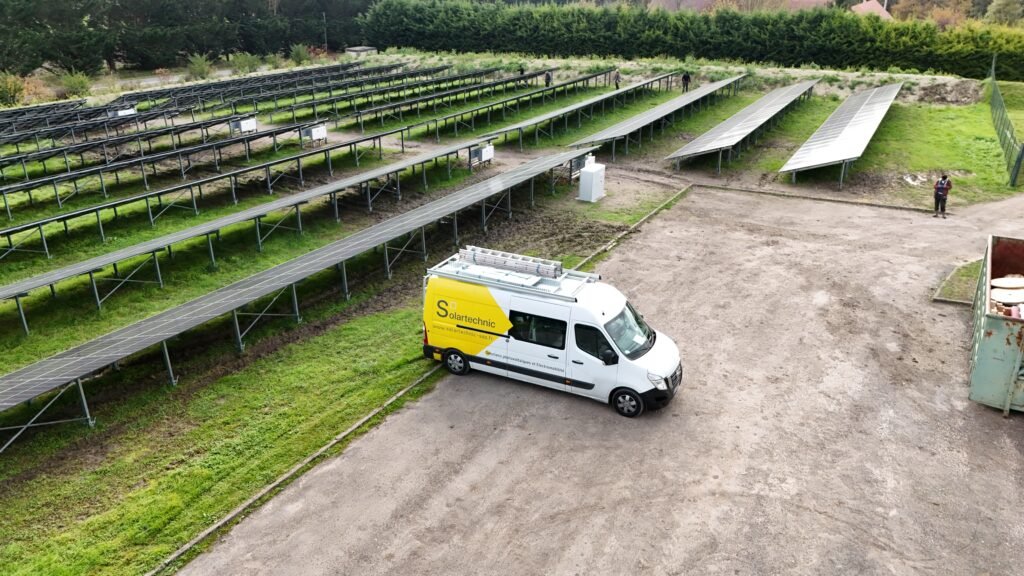 Centrale au sol photovoltaïque 