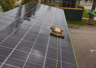 nettoyage panneaux photovoltaïques